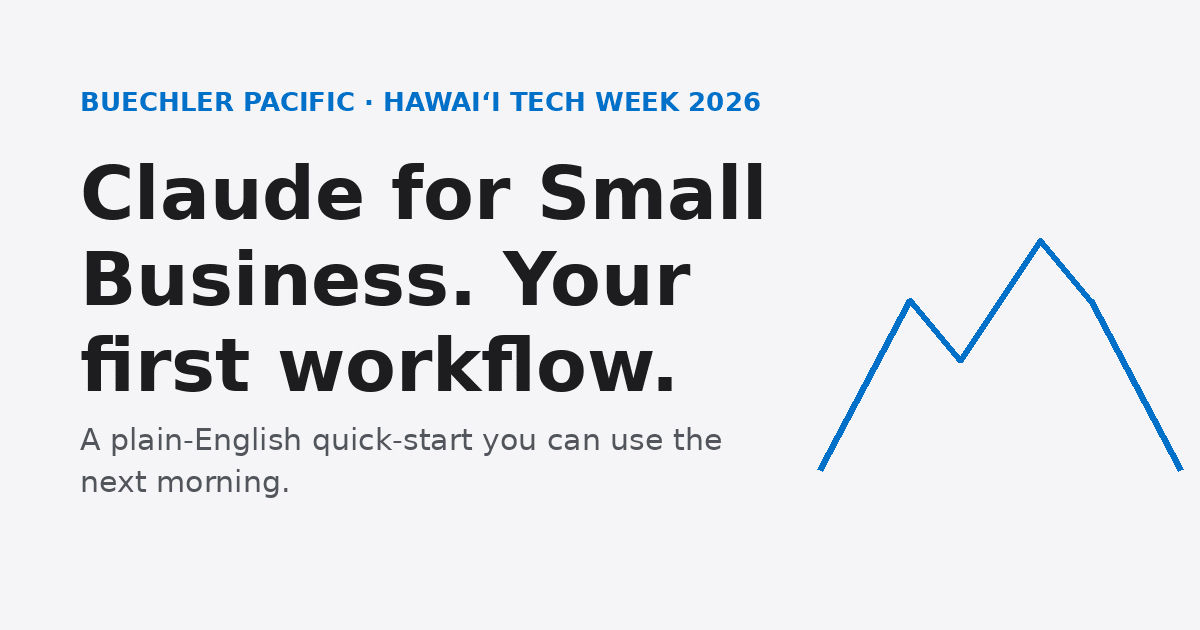 Preview of the Claude for Small Business quick-start resource